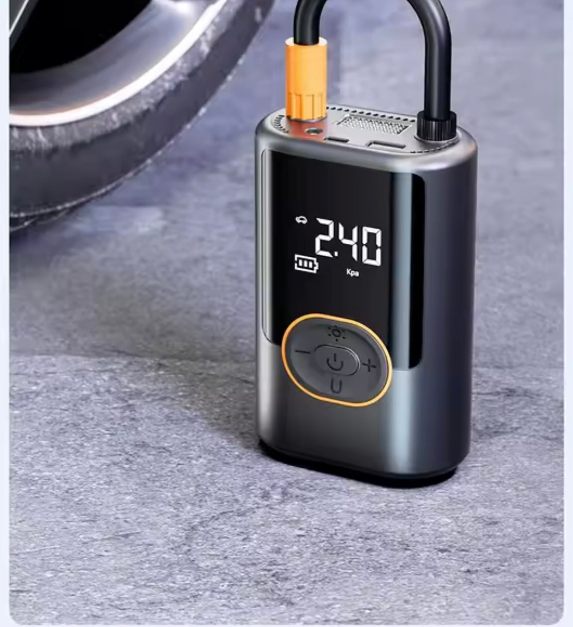 GONFLEUR DE PNEU PORTABLE